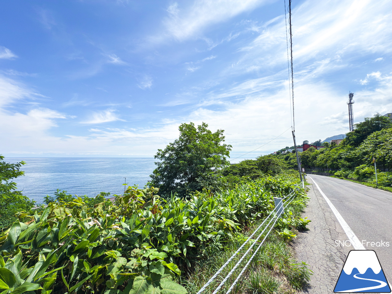 JR朝里駅から朝里ダムまで標高差約150ｍの自転車散歩。電動アシスト自転車『ADO Air Carbon』なら坂の町「小樽・朝里エリア」も快適です♪